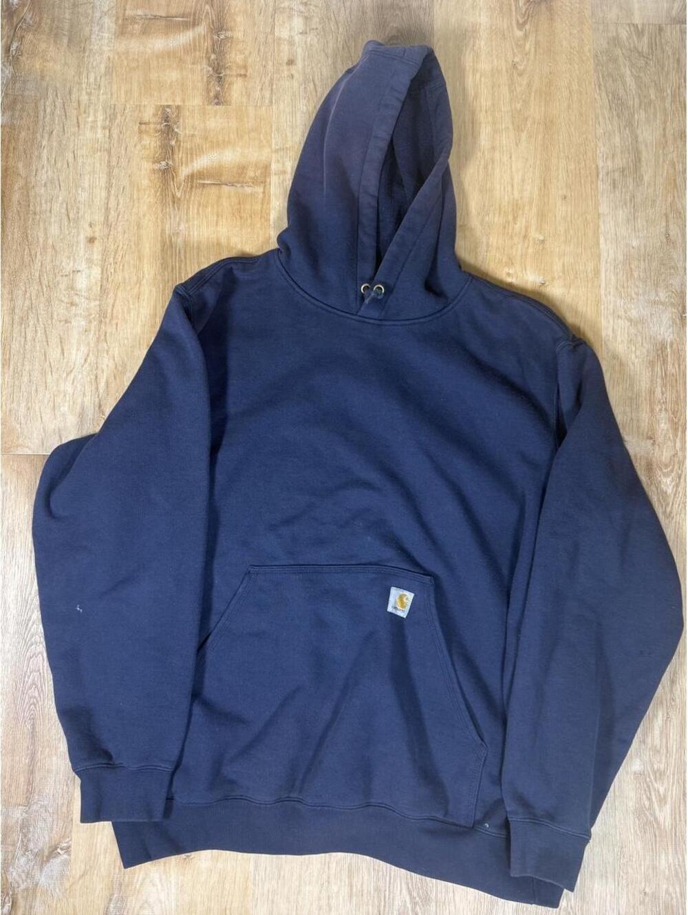 Carhartt Navy Blue Hoodie Size XL